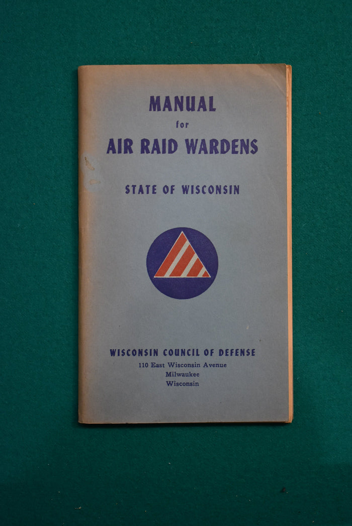 Manual for Air Raid Wardens