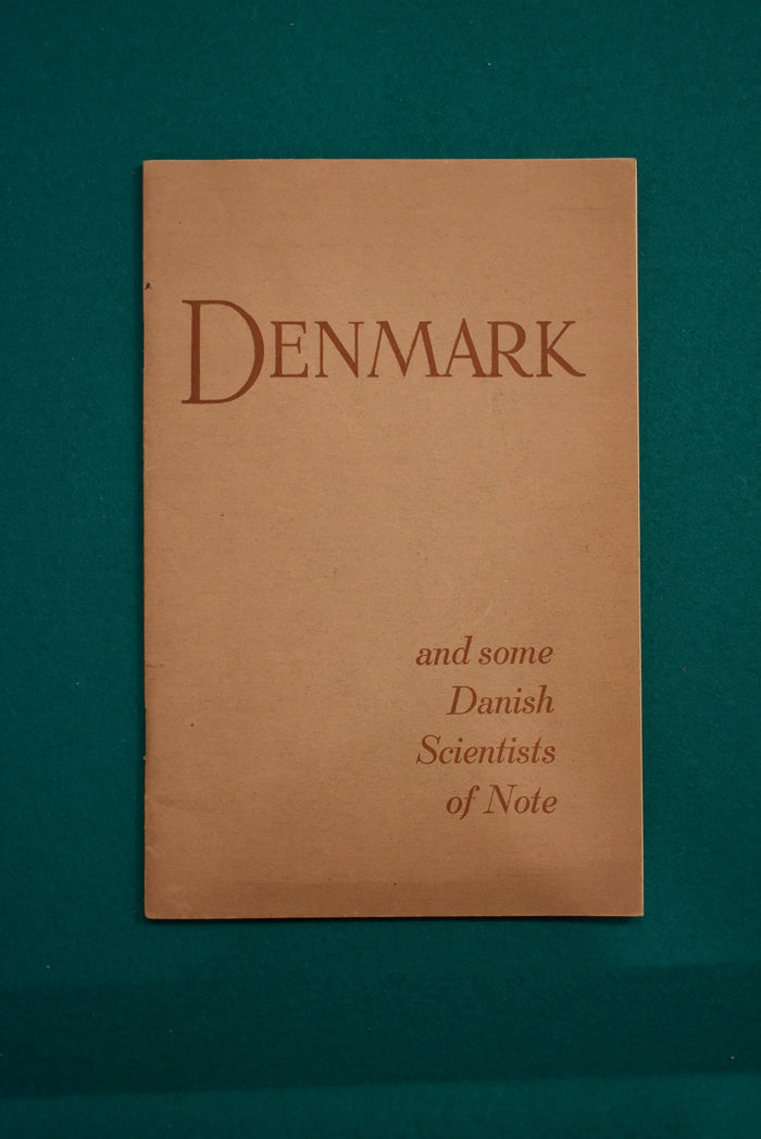 Denmark and some Danish Scientists of Note