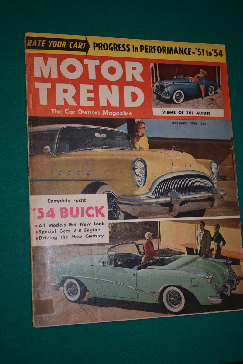 Motor Trend - February 1954