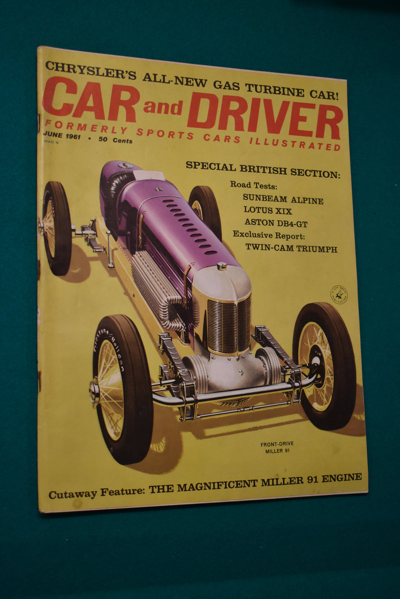 Car and Driver - June 1961