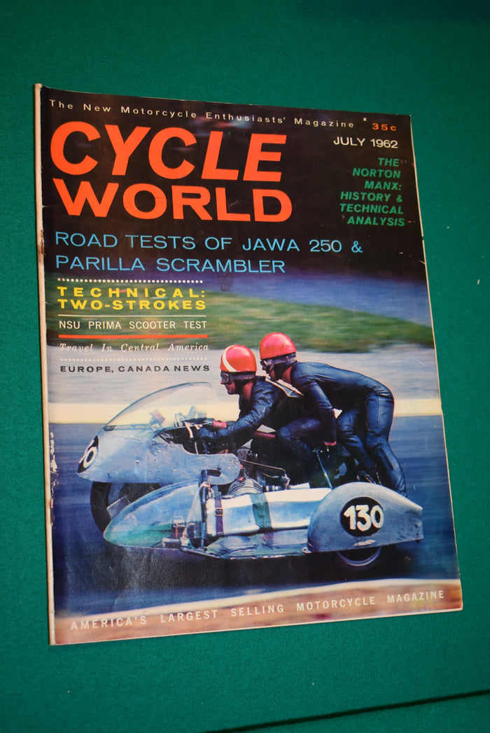 Cycle World - July 1962