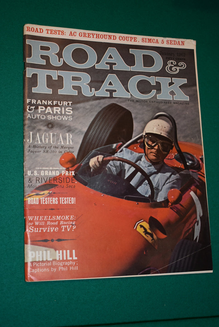 Road & Track - January 1962