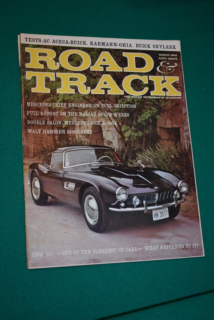 Road & Track - March 1962