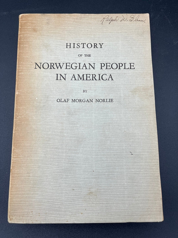 History of the Norwegian People in America