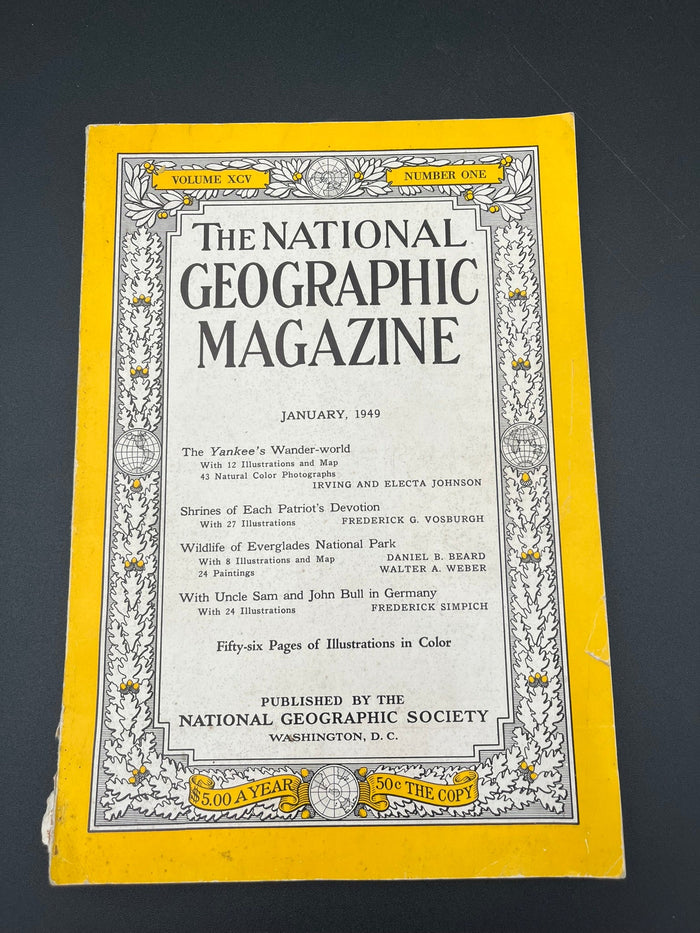 National Geographic - January 1949