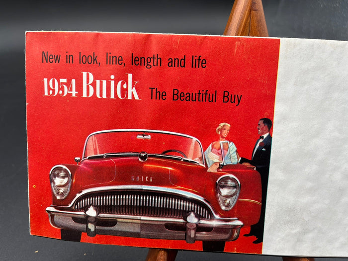 1954 Full Line Buick Sales Brochurs