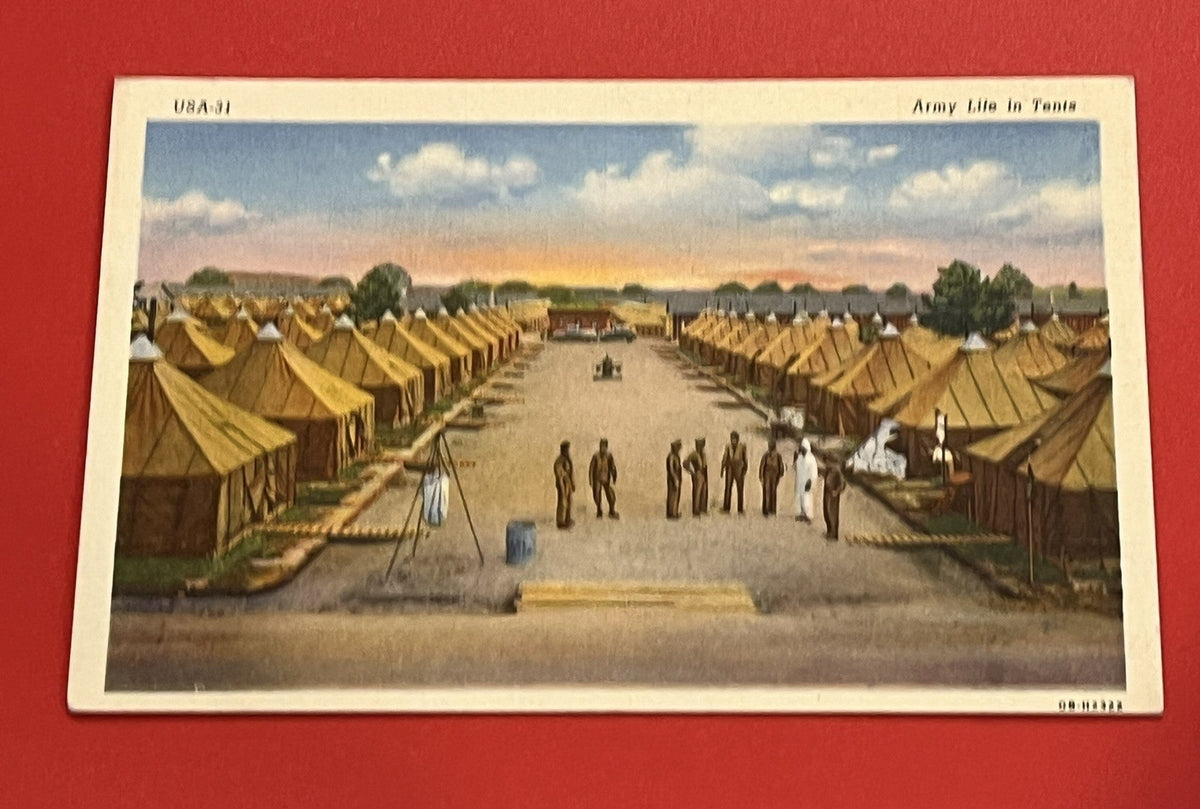 Army Life in Tents