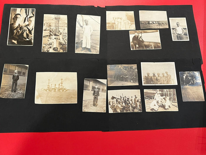 WWI Sailors photo album photos