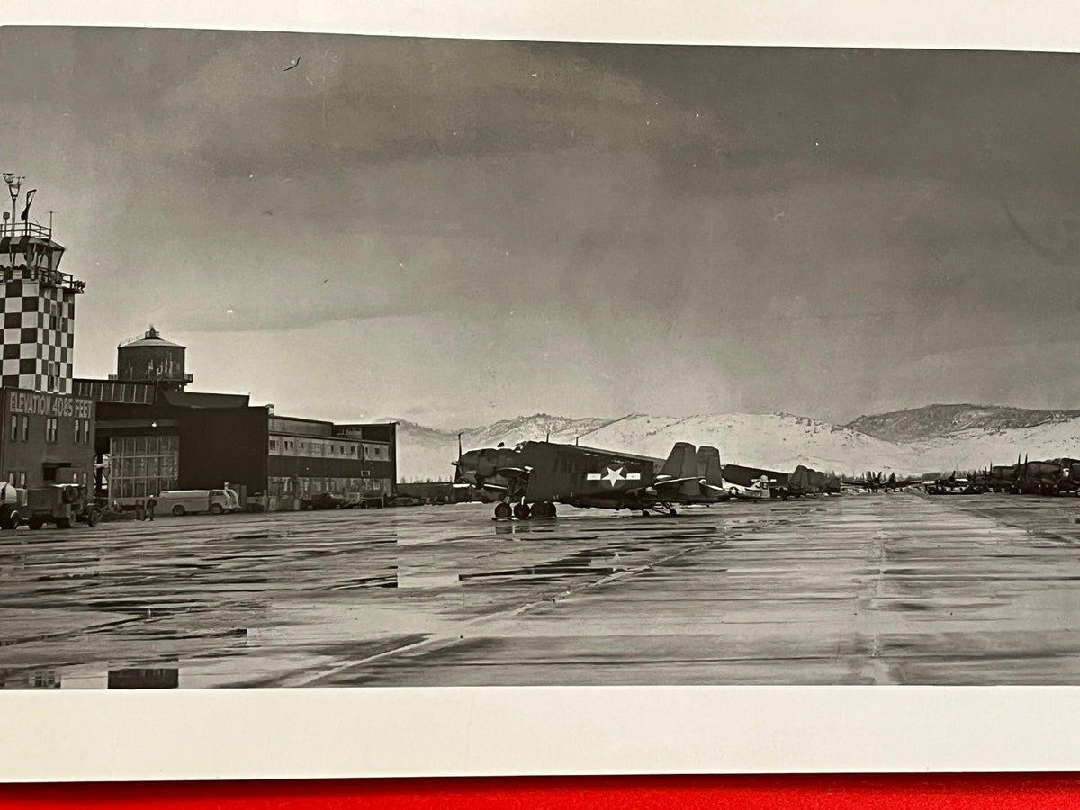 WWII airplanes on the Tarmac