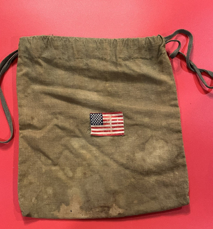 Original WWI "Kit Bag" with flag patch