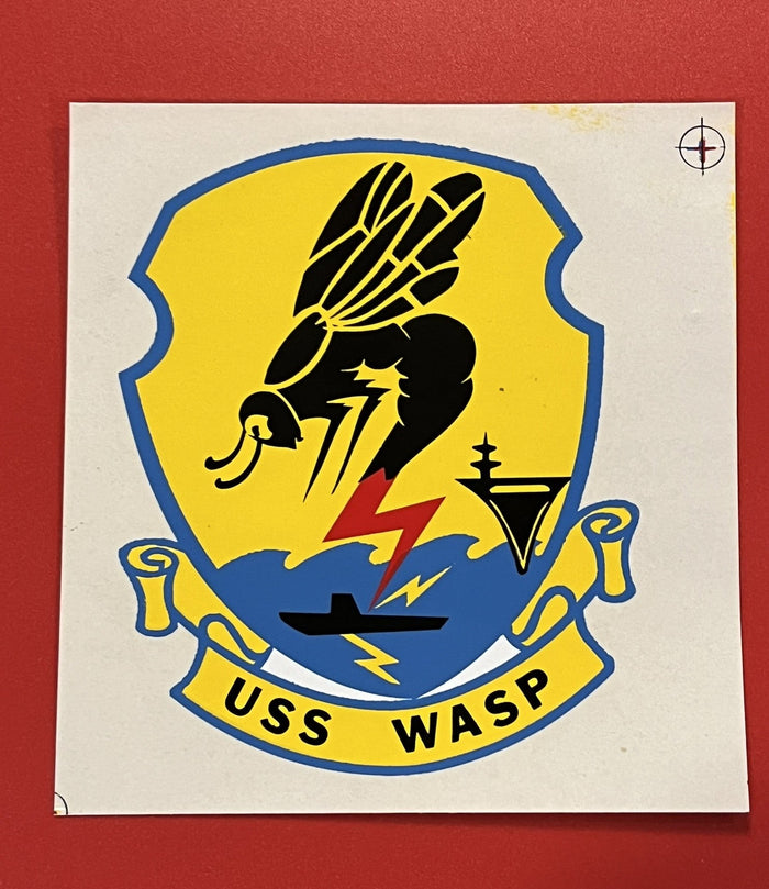 USS Wasp Decal 1959