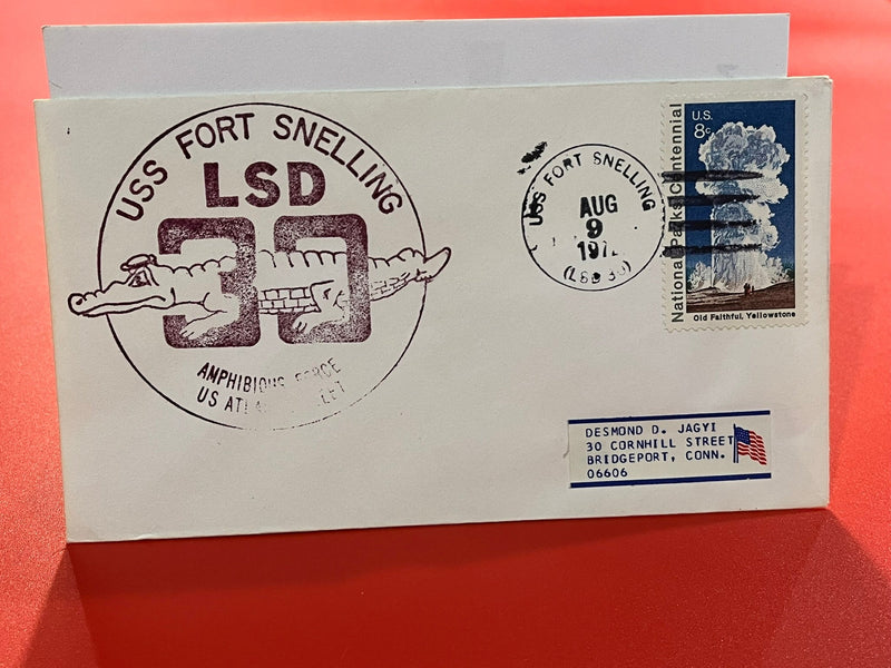 USS Fort Snelling envelope