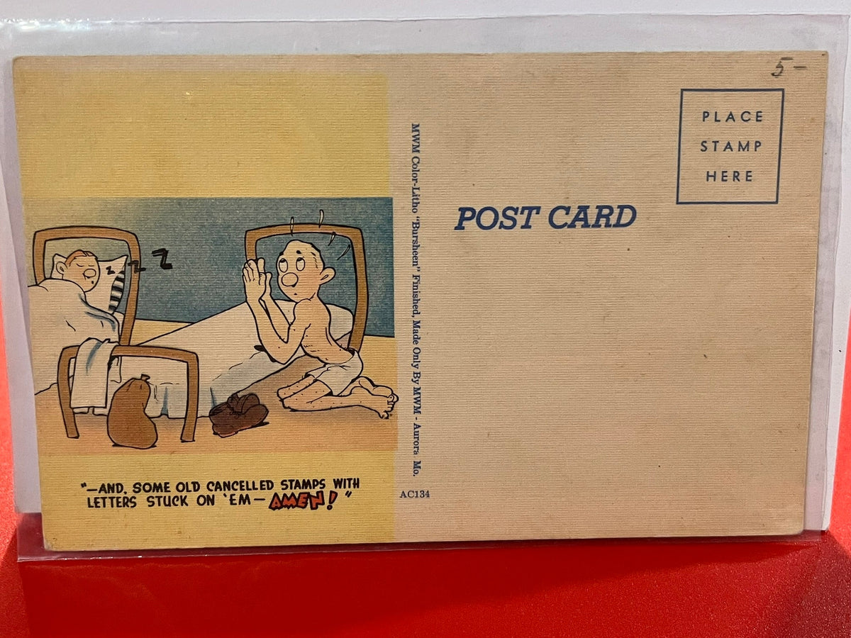 Patriotic WWII Envelope - comic