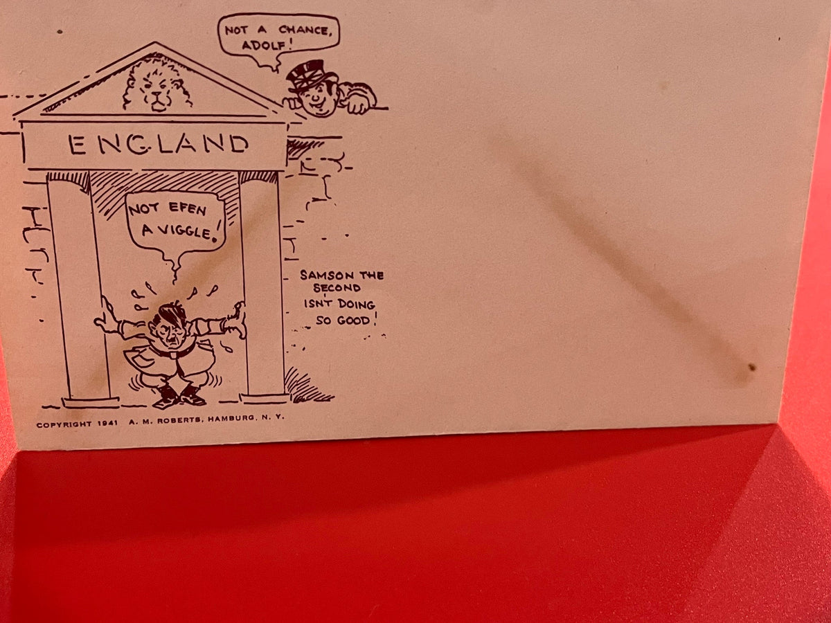 Anti Hitler Envelope