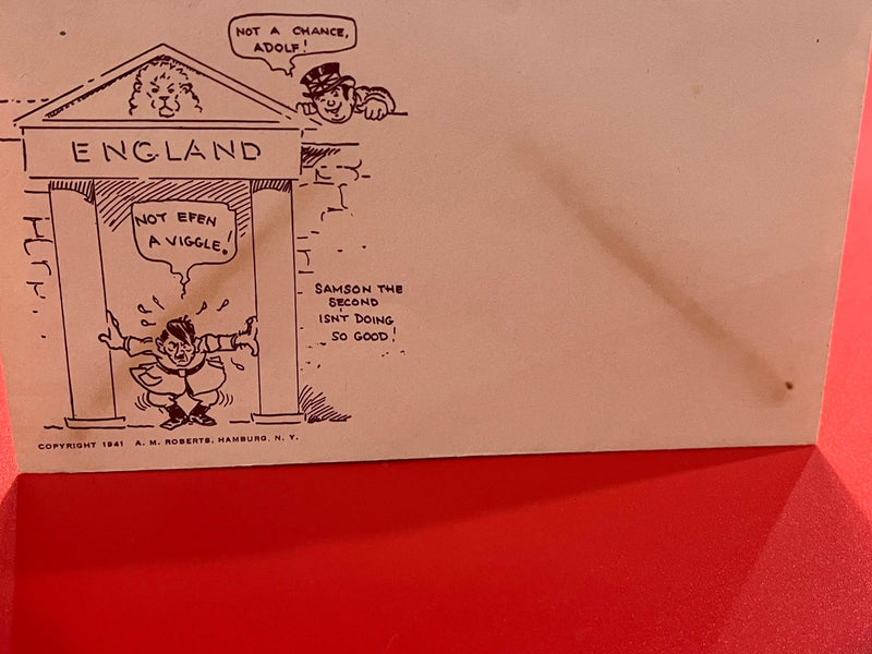 Anti Hitler Envelope