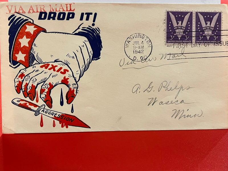 Patriotic WWII Cover - drop it