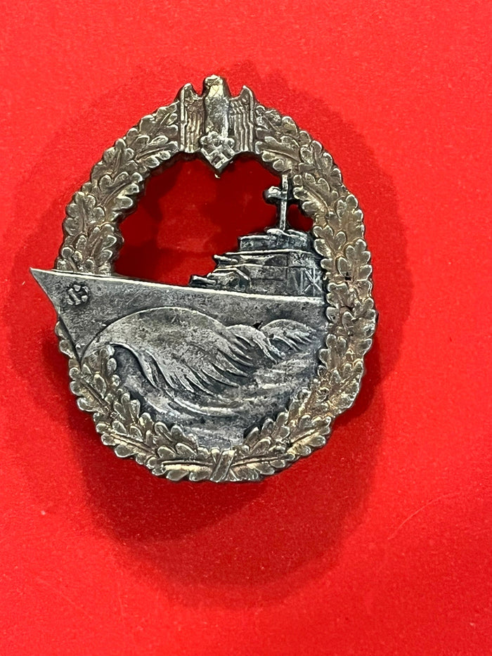 1940 Nazi Navy Destroyer Badge