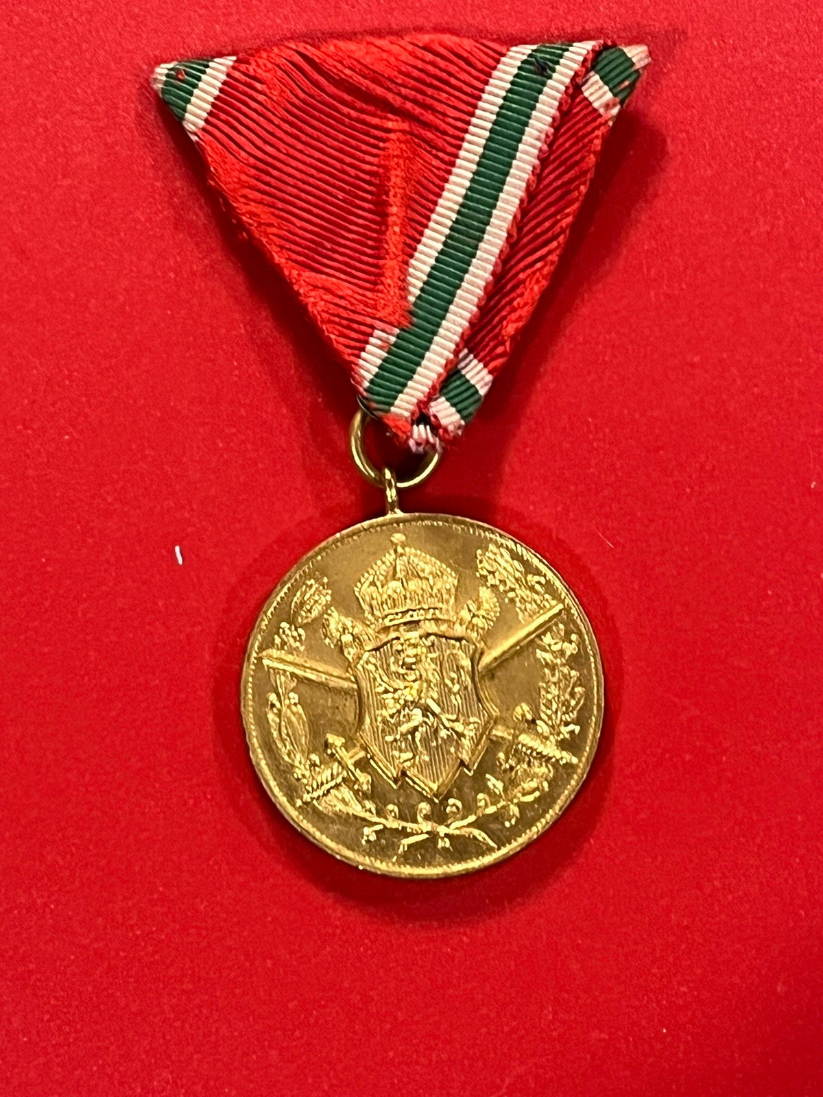 WWI Bulgarian Commemorative Medal Pin