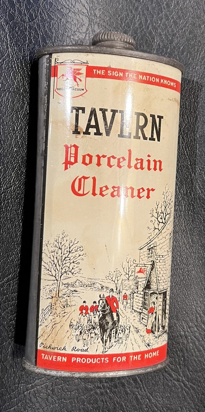 Socony Oil Company tavern cleaner