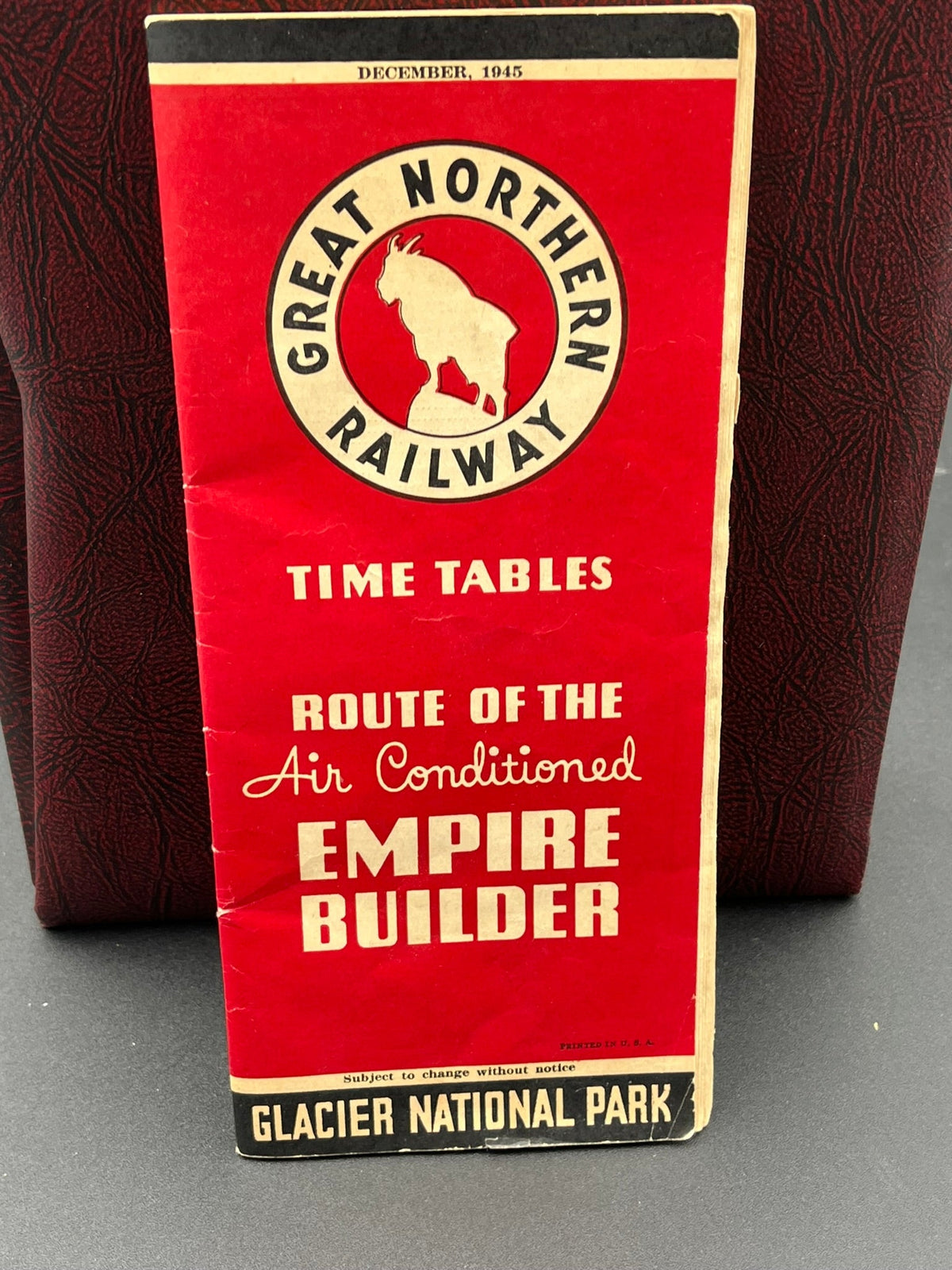 Great Northern Railway 1945 Time Tables