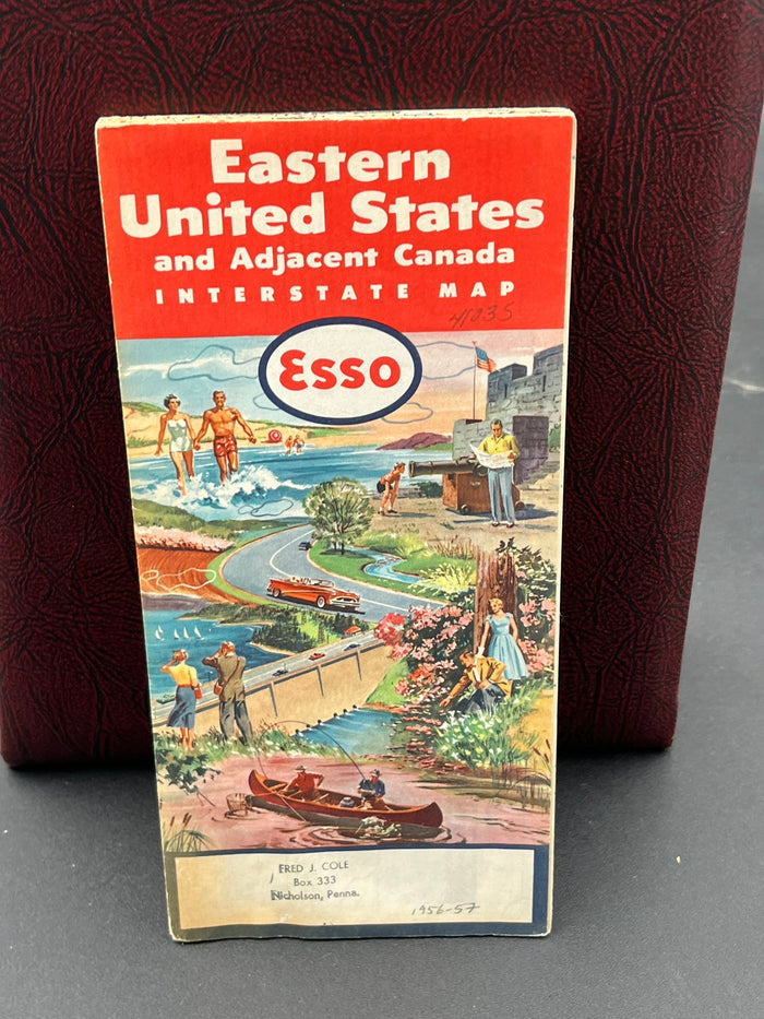 Esso Map of Eastern United States