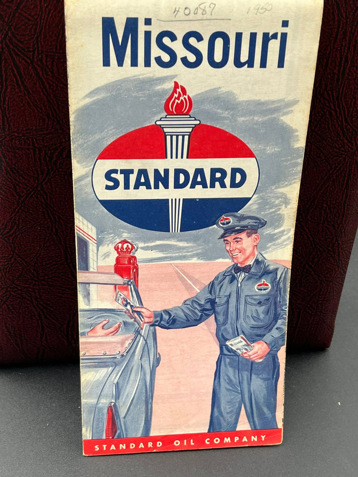 1950 Standard Oil map - Missouri