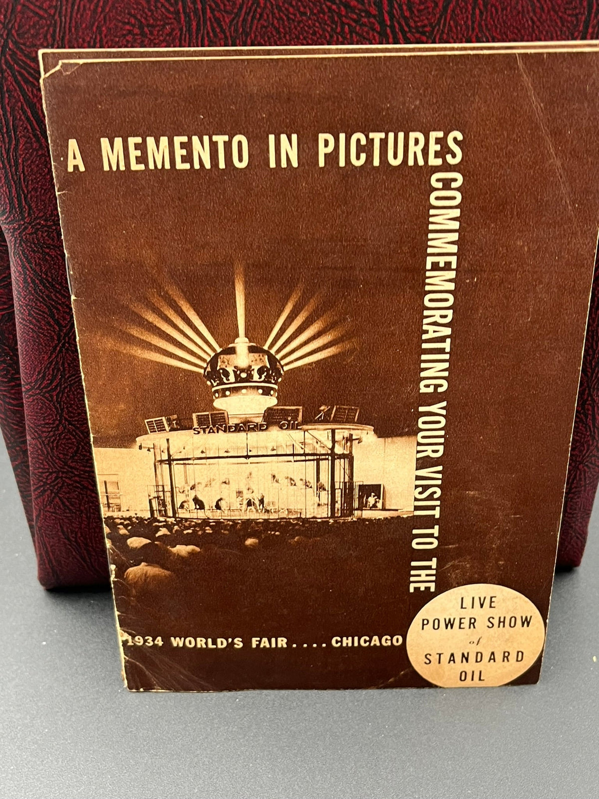 Standard Oil Memento of the 1934 Chicago Worlds Fair