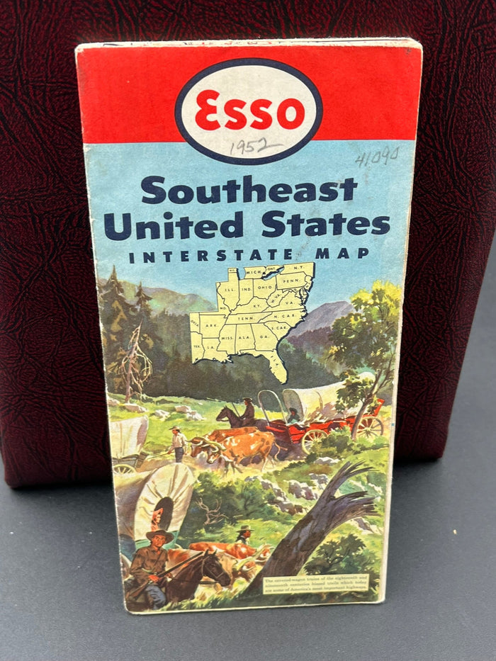 Esso map of Southeast United States