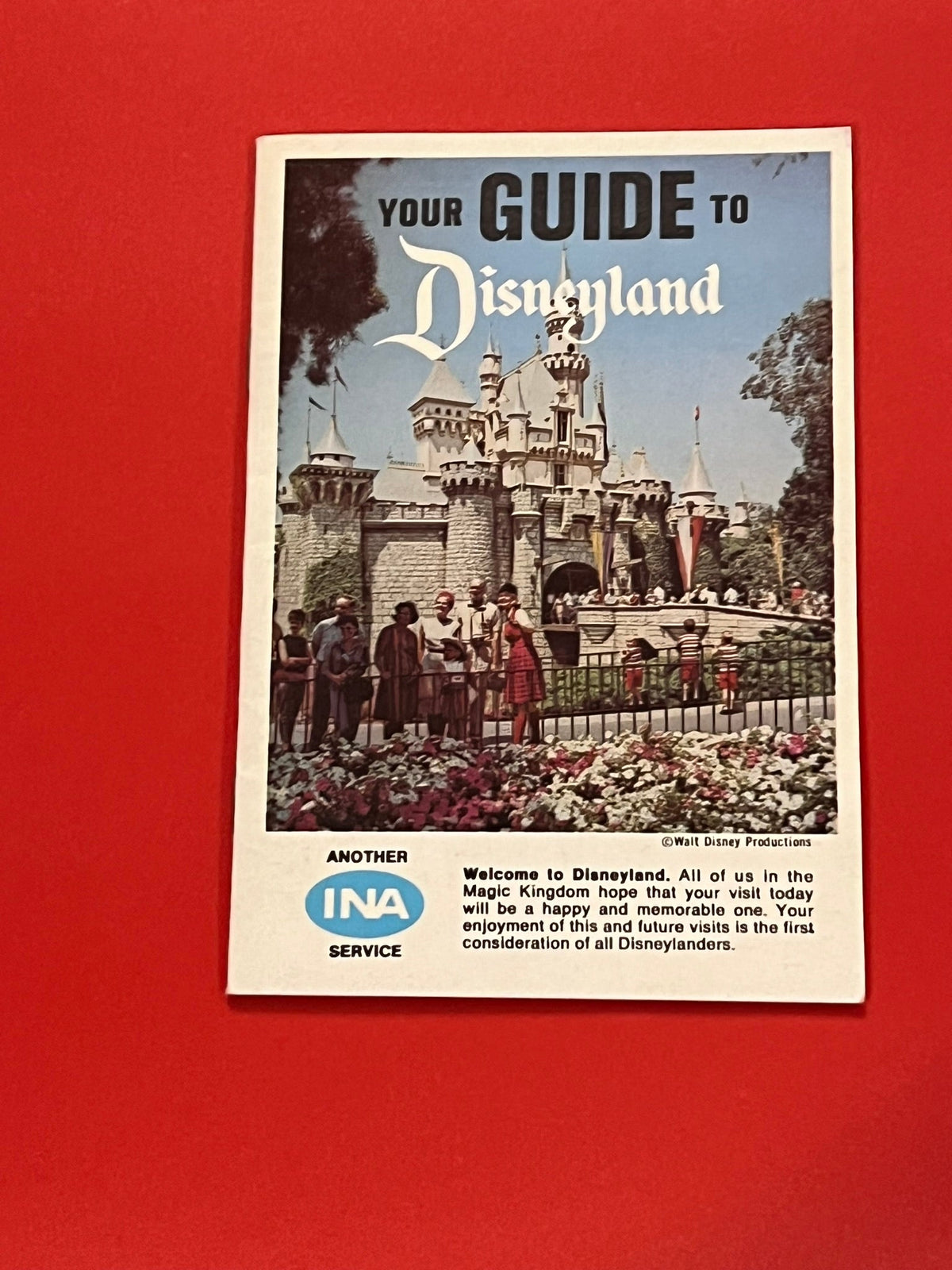 1967 Guide to Disneyland Booklet