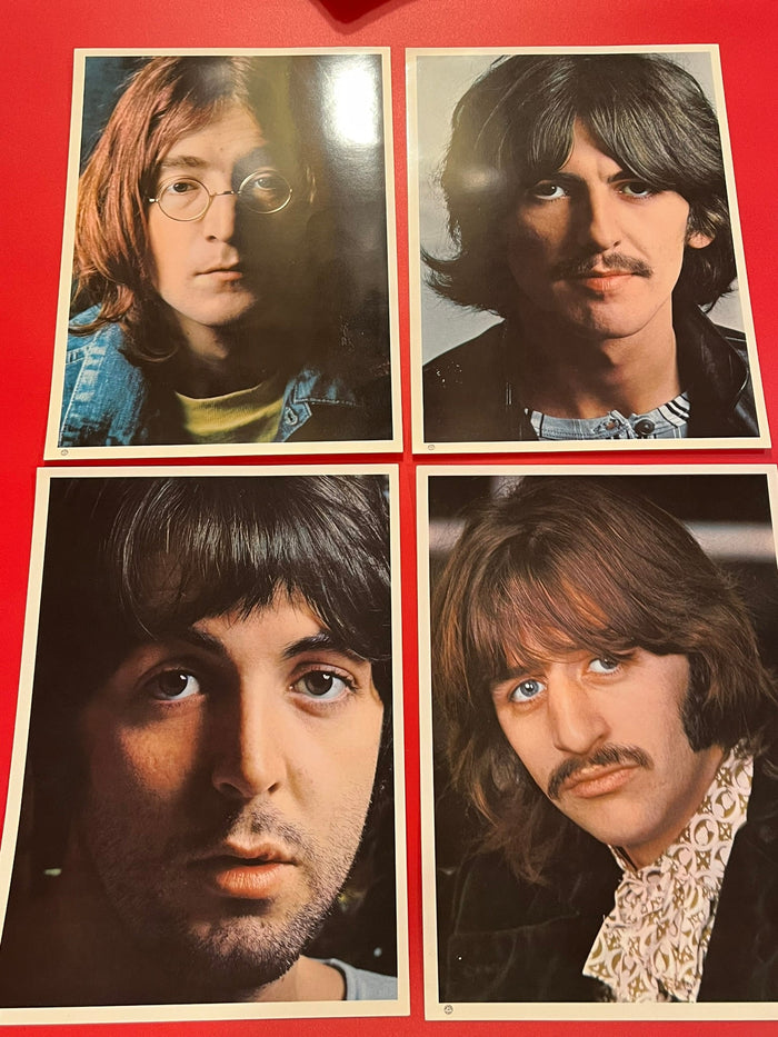 Original Beatles White Album individual color Photos