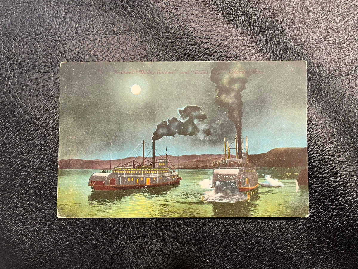 Paddlewheelers Columbia River