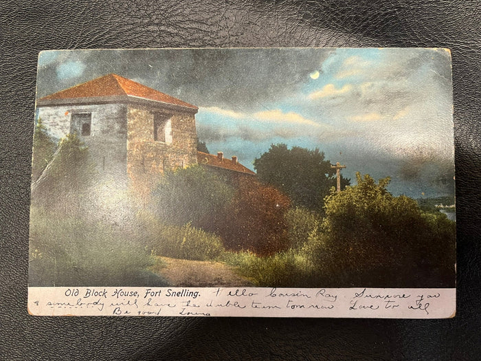 Old Block House, Fort Snelling 1908