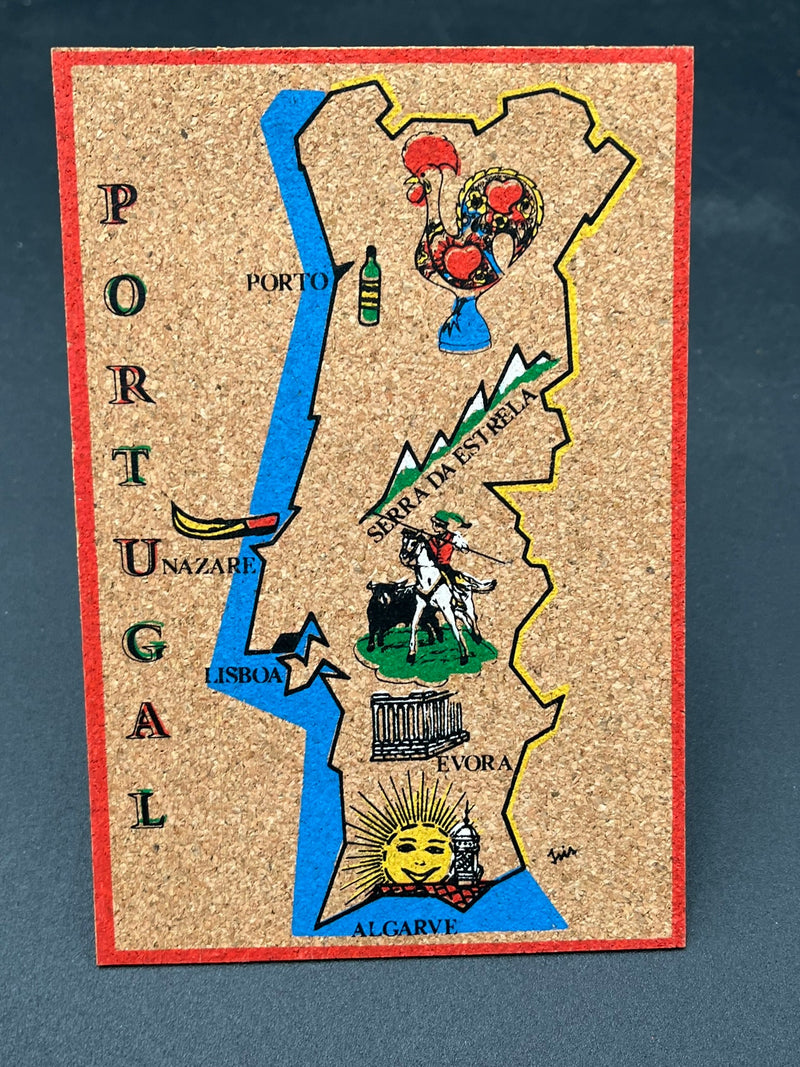 Portugal Cork Postcard