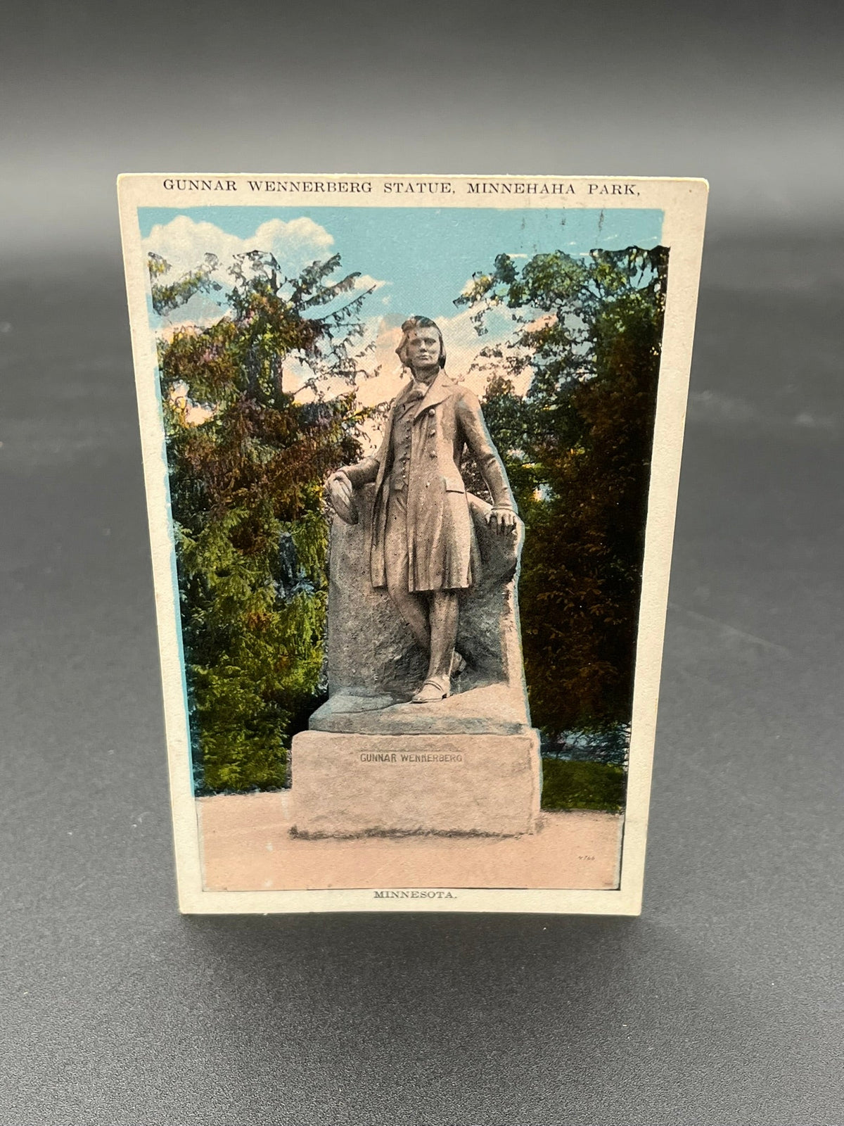 Gunnar Wennerberg Statue Minnehaha Park