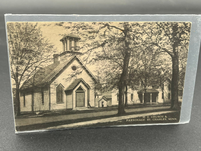 M.E. Church & Parsonage- St. Charles, MInnesota