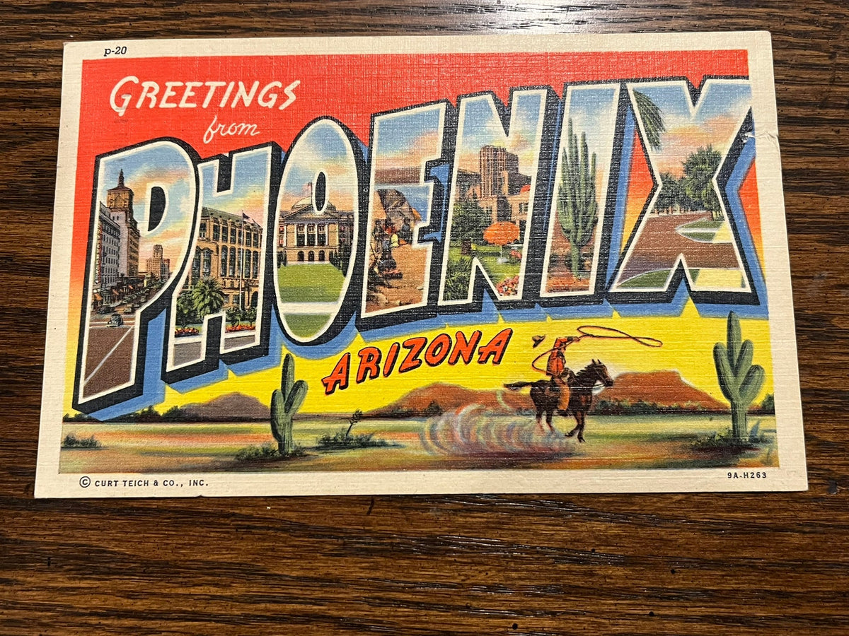 Greetings from Phoenix Arizona