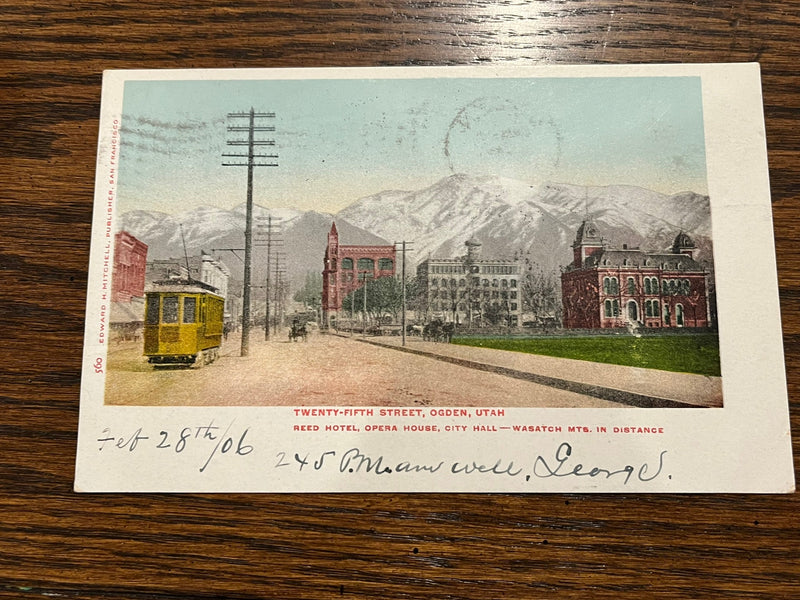 25th Street - Ogden Utah 1906