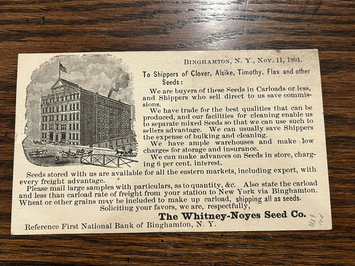 Whitney-Noyes Seed Co.