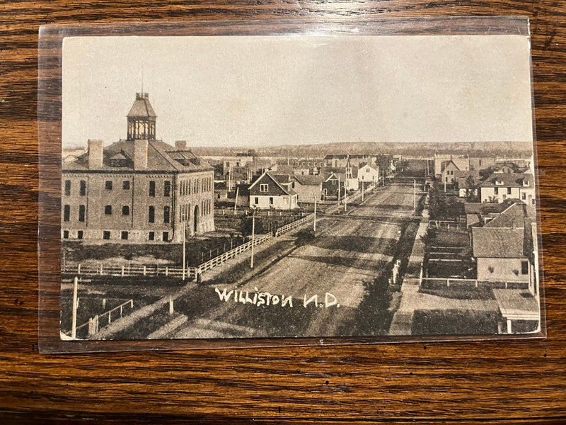 Williston, North Dakota RPPC