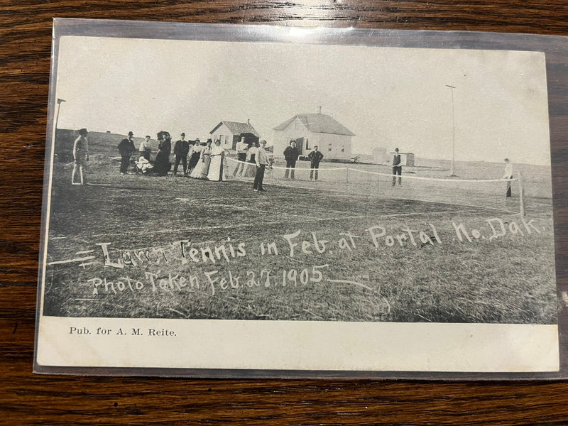 Lawn Tennis - Portal North Dakota 1905