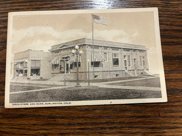 Drug Store and Bank - Burlington