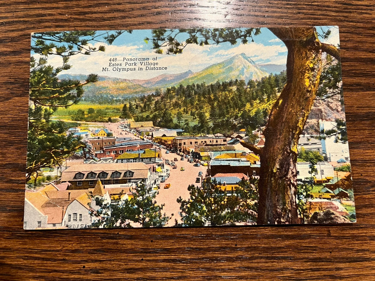 Estes Park Colorado Panorama1962