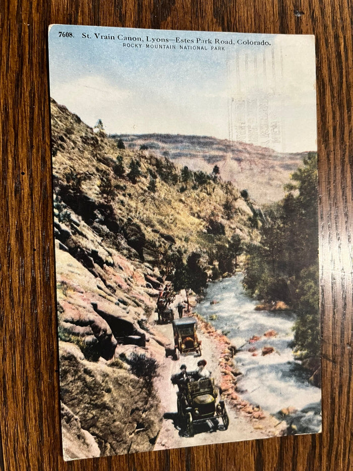 St. Vrain Canon, Lyons - Estes Park Road