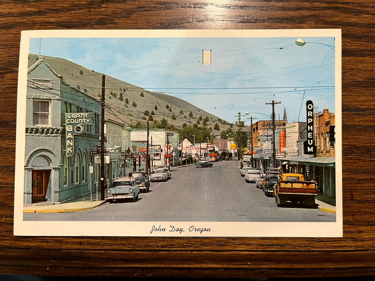 John Day Oregon 1955 City View