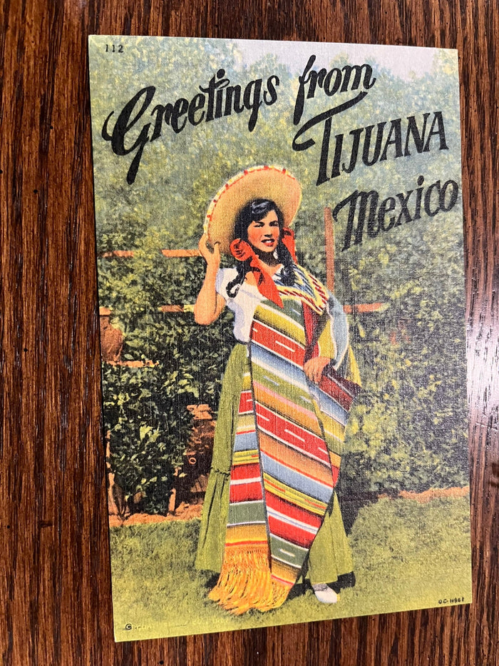 Greetings from Tijnuana Mexico 1961