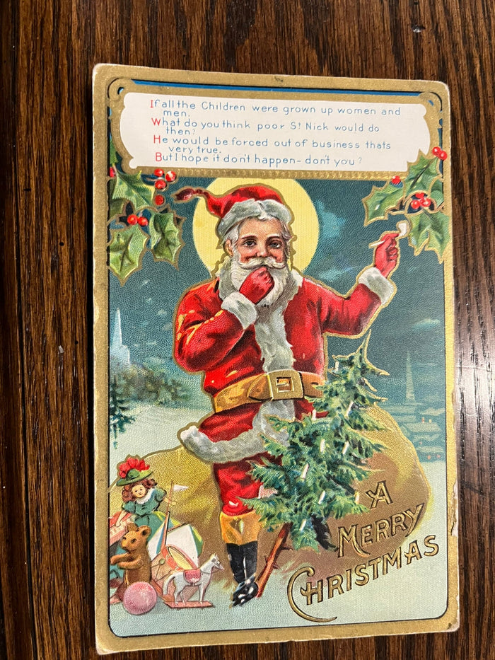 A Merry Christmas with St Nick poem