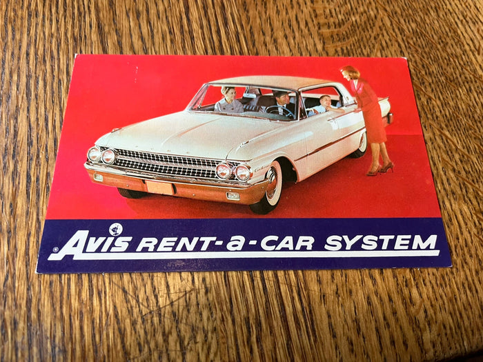 1964 Avis Rent a Car Ford Galaxy