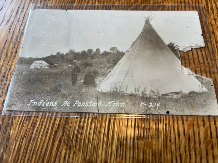 Indians at Ponsford, Minnesota