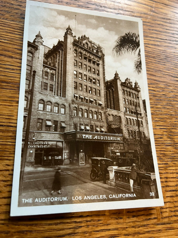 Auditorium - Los Angeles 1912