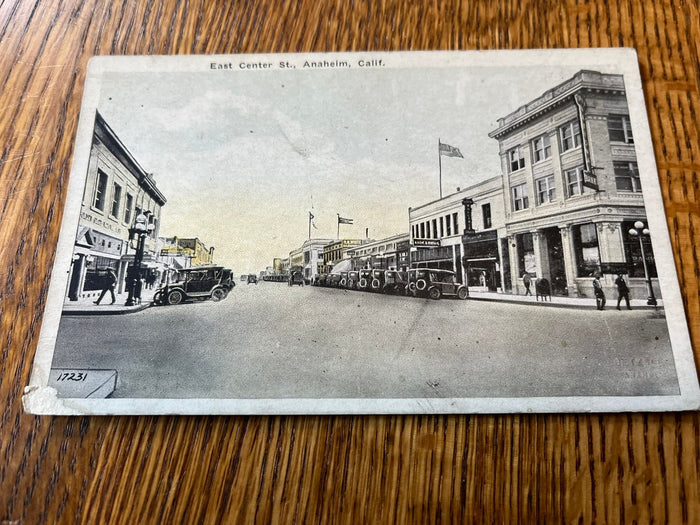 East Center St. Anaheim 1912